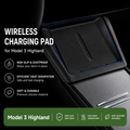 Center Console Wireless Charging Silicone Anti-Slip Pad For 3 Highland
