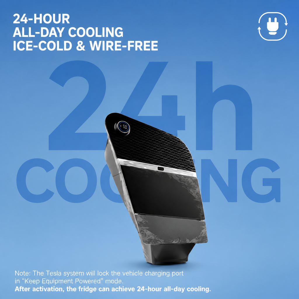 Rear Trunk Mini Fridge Refrigerator & Freezer for Model 3 Highland