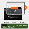 Center Display Screen Protector For 3 Highland