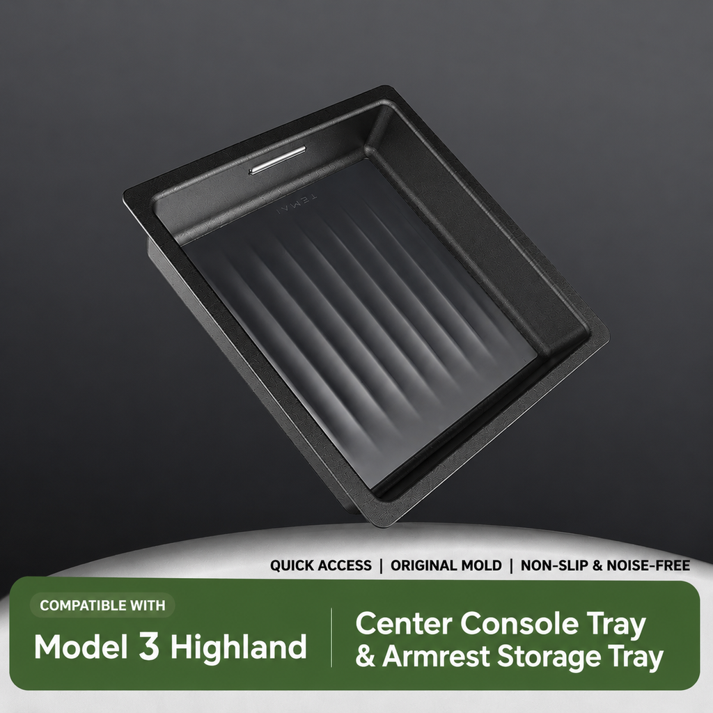 Center Console Organizer Tray For 3 Highland