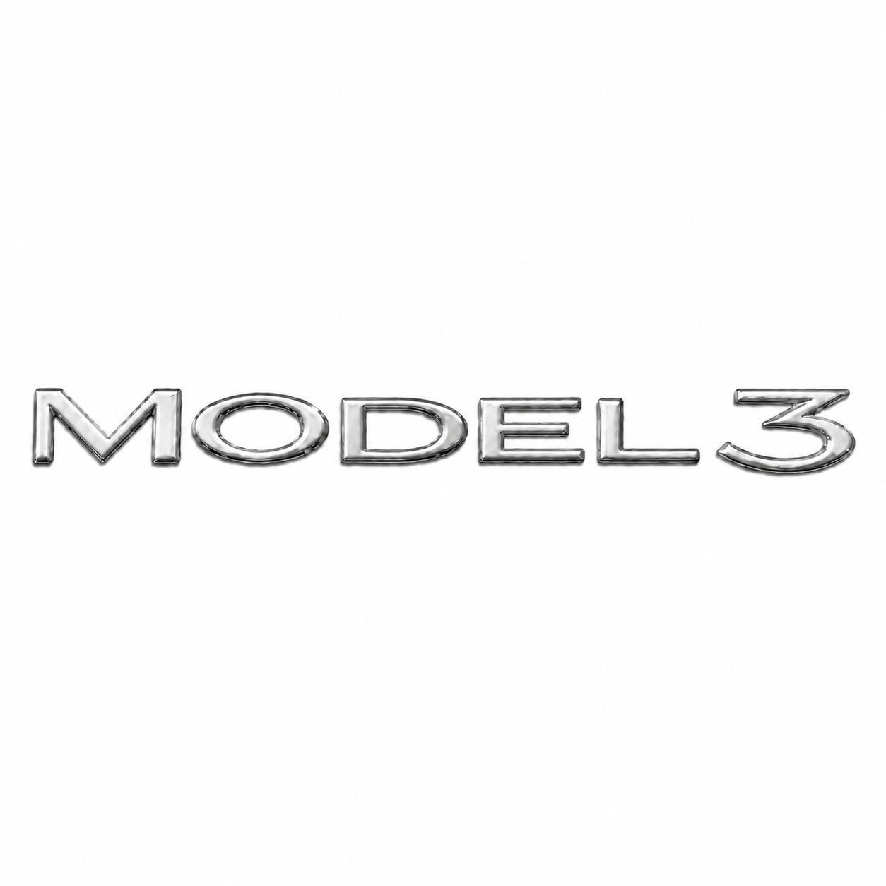 Tesla Logo Sticker Customization