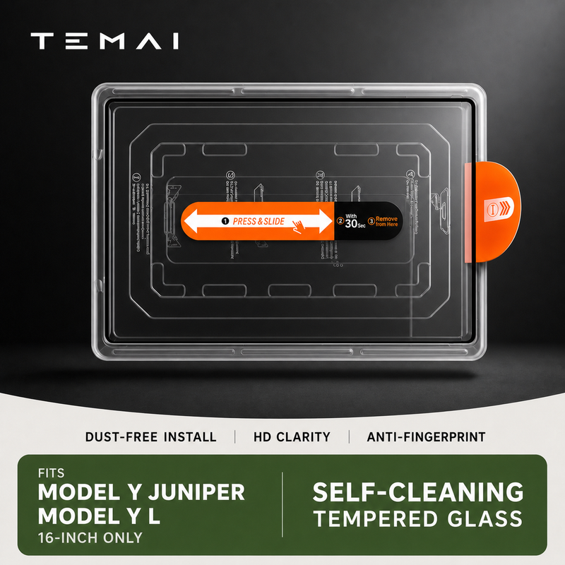 16-Inch Tempered Glass Screen Protector for Tesla Model Y Juniper & YL