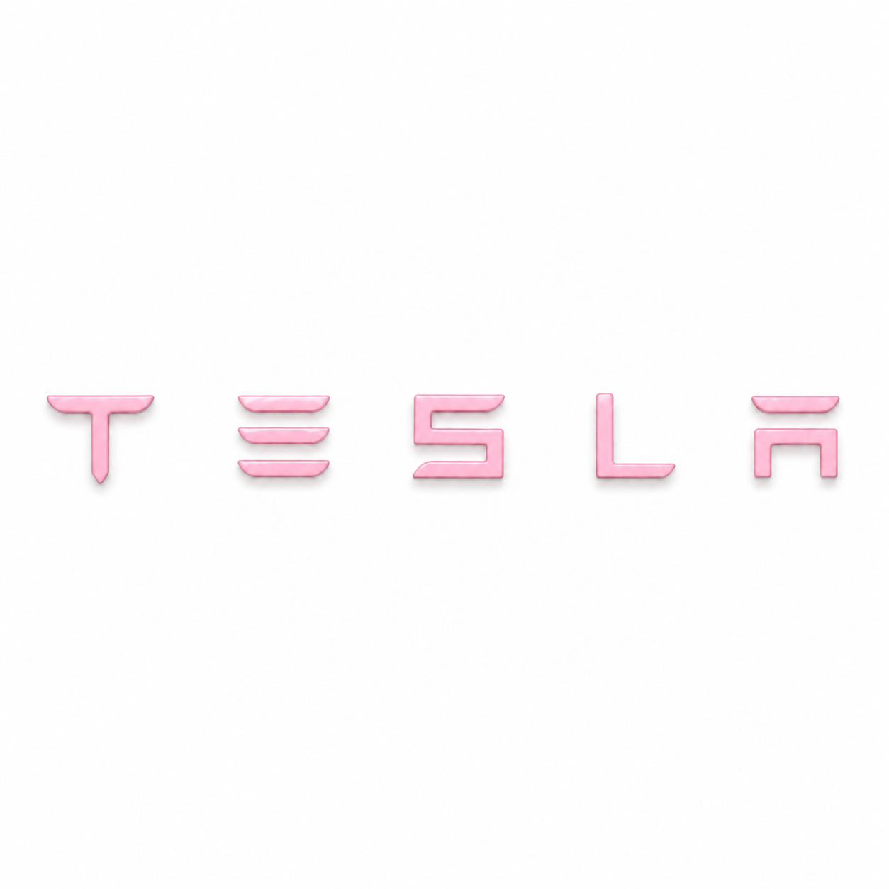 Tesla Logo Sticker Customization