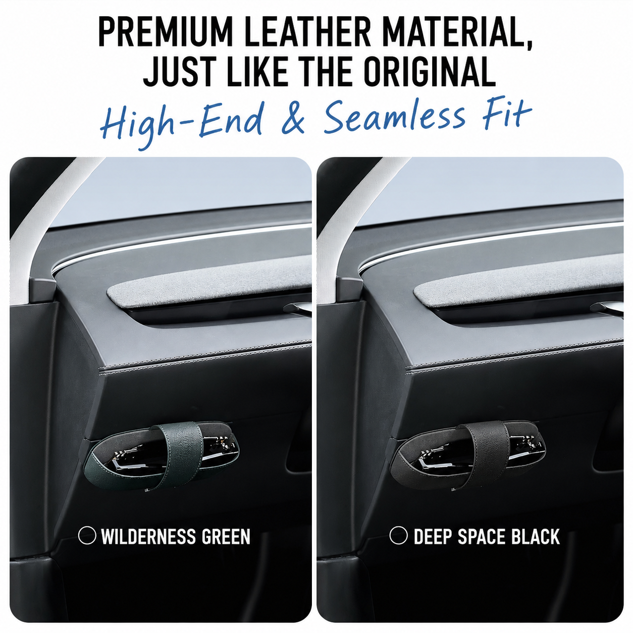 Premium Magnetic Car Sunglasses Holder for Model Y L