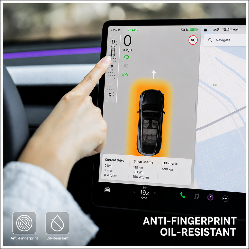 Center Display Screen Protector For 3 Highland