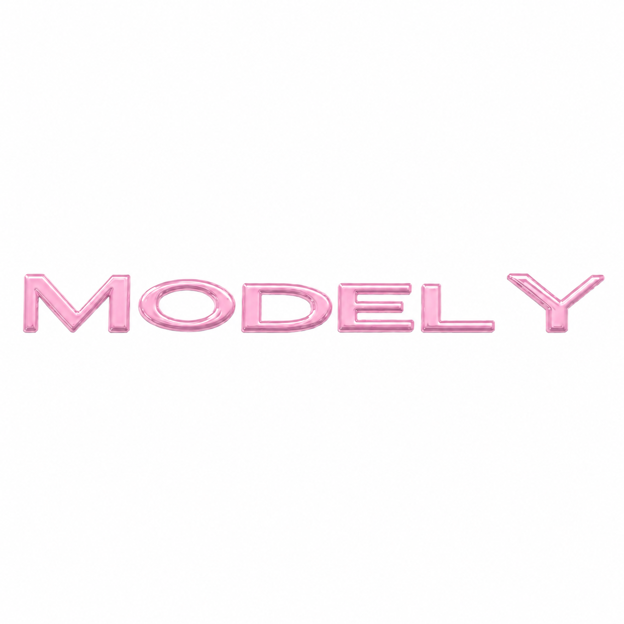 Tesla Logo Sticker Customization