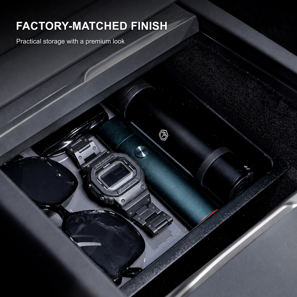 TEMAI Centre Console Storage Tray compatible with Tesla Model 3 Highland / Model Y Juniper / Y L