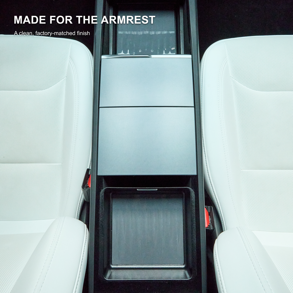TEMAI Armrest Storage Tray compatible with Tesla Model 3 Highland / Model Y Juniper / Y L
