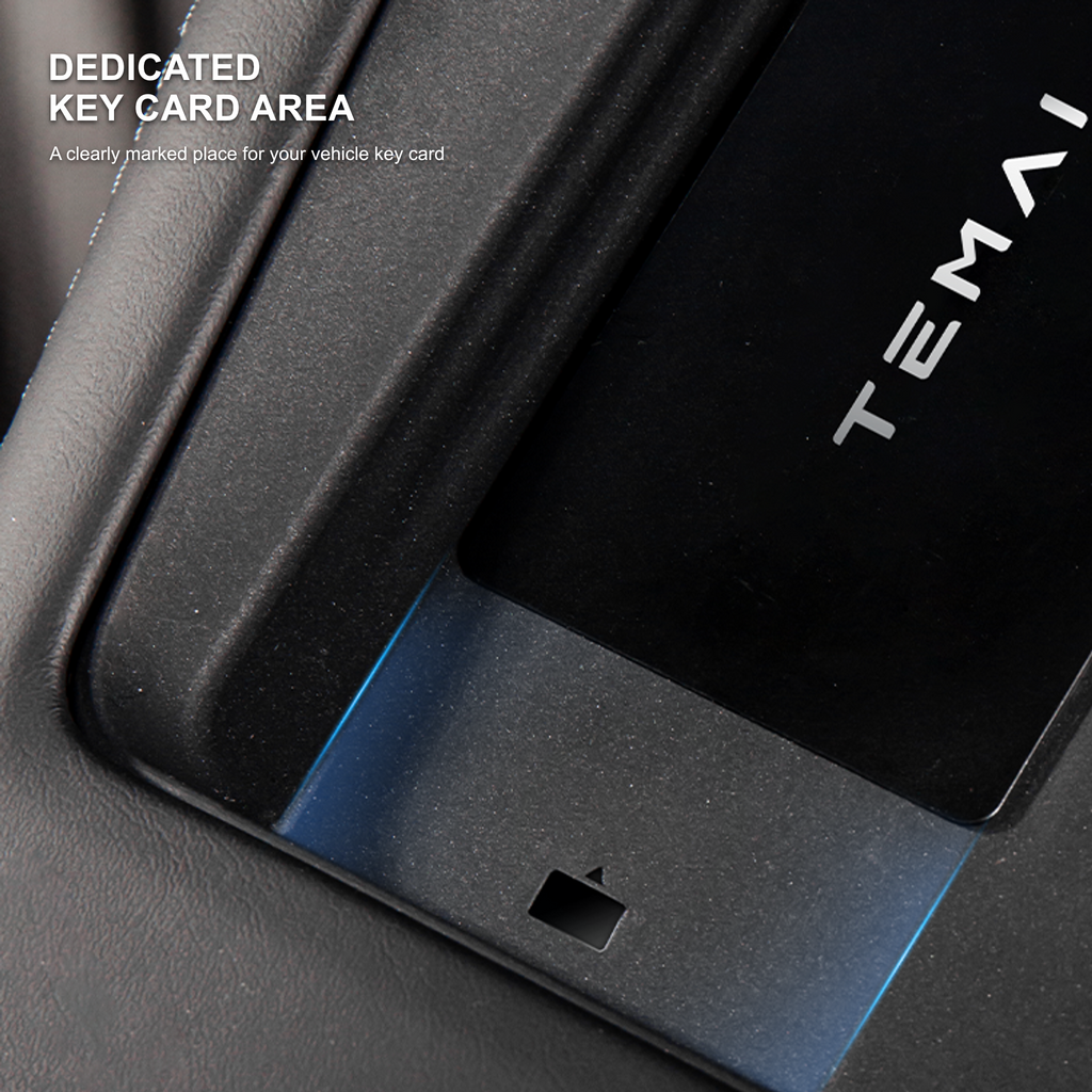 TEMAI Centre Console Wireless Charging Pad Mat compatible with Tesla Model 3 Highland / Model Y Juniper