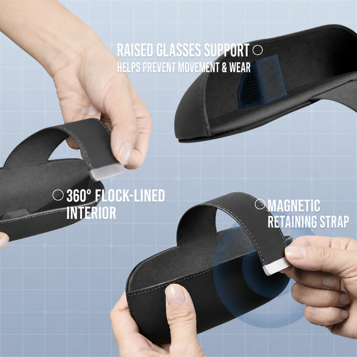 Glasses Case for  Model 3 Highland and  Y Juniper / YL