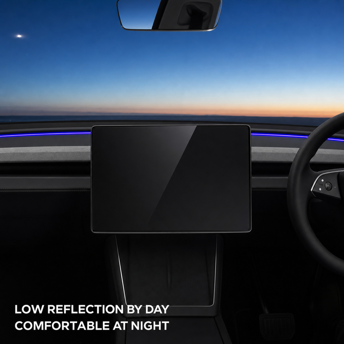 16-Inch Tempered Glass Screen Protector for Tesla Model Y Juniper & YL